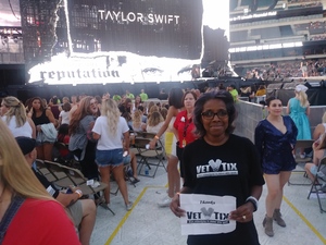 Q attended Taylor Swift Reputation Stadium Tour on Jul 13th 2018 via VetTix 