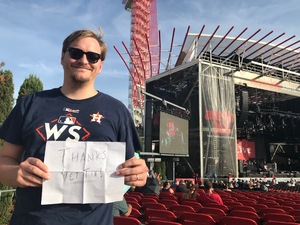 arthur attended Counting Crows With Special Guest +live+: 25 Years and Counting on Jul 21st 2018 via VetTix 