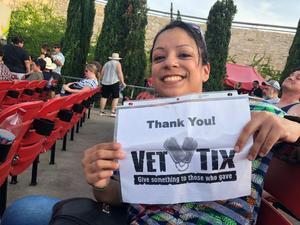 Miriam attended Counting Crows With Special Guest +live+: 25 Years and Counting on Jul 21st 2018 via VetTix 