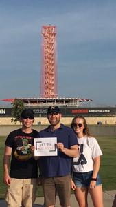 Brian attended Counting Crows With Special Guest +live+: 25 Years and Counting on Jul 21st 2018 via VetTix 