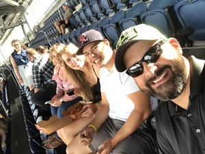 Aaron attended Kenny Chesney: Trip Around the Sun Tour With Old Dominion on Jul 7th 2018 via VetTix 