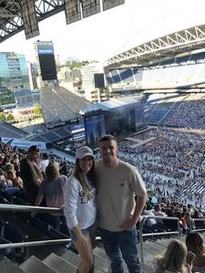 KYLE attended Kenny Chesney: Trip Around the Sun Tour With Old Dominion on Jul 7th 2018 via VetTix 