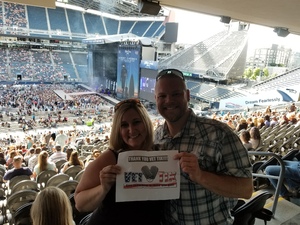 Joshua attended Kenny Chesney: Trip Around the Sun Tour With Old Dominion on Jul 7th 2018 via VetTix 