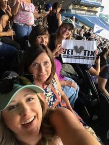 James attended Kenny Chesney: Trip Around the Sun Tour With Old Dominion on Jul 7th 2018 via VetTix 