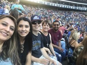 Deanna attended Kenny Chesney: Trip Around the Sun Tour With Old Dominion on Jul 7th 2018 via VetTix 