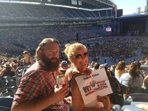Todd attended Kenny Chesney: Trip Around the Sun Tour With Old Dominion on Jul 7th 2018 via VetTix 
