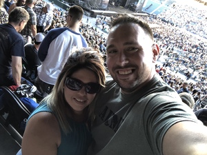 Jasin attended Kenny Chesney: Trip Around the Sun Tour With Old Dominion on Jul 7th 2018 via VetTix 