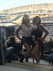 Tatiana attended Kenny Chesney: Trip Around the Sun Tour With Old Dominion on Jul 7th 2018 via VetTix 