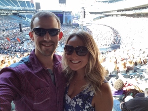 Virginia attended Kenny Chesney: Trip Around the Sun Tour With Old Dominion on Jul 7th 2018 via VetTix 