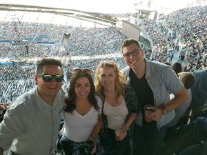 Marie attended Kenny Chesney: Trip Around the Sun Tour With Old Dominion on Jul 7th 2018 via VetTix 