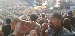 Chad attended Kenny Chesney: Trip Around the Sun Tour With Old Dominion on Jul 7th 2018 via VetTix 
