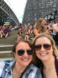 Natasha attended Kenny Chesney: Trip Around the Sun Tour With Old Dominion on Jul 7th 2018 via VetTix 