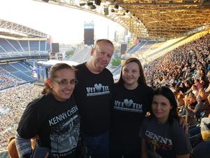 Peter attended Kenny Chesney: Trip Around the Sun Tour With Old Dominion on Jul 7th 2018 via VetTix 