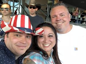 Rick attended Kenny Chesney: Trip Around the Sun Tour With Old Dominion on Jul 7th 2018 via VetTix 