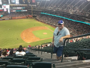 Joshua attended Arizona Diamondbacks vs. San Francisco Giants - MLB on Jul 1st 2018 via VetTix 