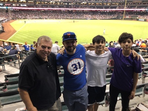 Thomas attended Arizona Diamondbacks vs. San Francisco Giants - MLB on Jul 1st 2018 via VetTix 