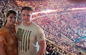 William and Amy Norred attended Tim McGraw & Faith Hill Soul2Soul the World Tour 2018 - Country on Jul 13th 2018 via VetTix 