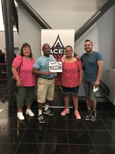Terrence attended Hoops for Troops - Las Vegas Aces. Vs. Chicago Sky - WNBA on Jul 5th 2018 via VetTix 