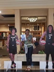 Chablis attended Hoops for Troops - Las Vegas Aces. Vs. Chicago Sky - WNBA on Jul 5th 2018 via VetTix 