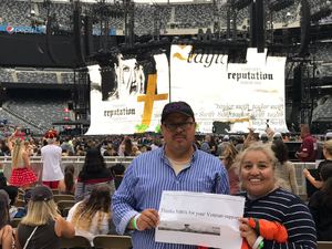 David Torres attended Taylor Swift Reputation Stadium Tour on Jul 21st 2018 via VetTix 