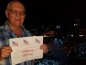 Mike attended Tim McGraw & Faith Hill Soul2Soul the World Tour 2018 - Country on Jul 14th 2018 via VetTix 