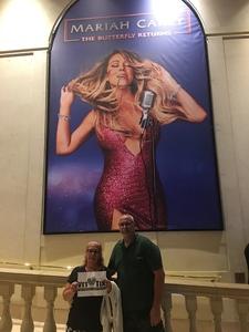 Ray P attended Mariah Carey - the Butterfly Returns on Jul 5th 2018 via VetTix 