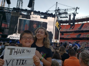 Sadana attended Taylor Swift Reputation Stadium Tour on Jul 17th 2018 via VetTix 