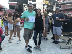 Kyle and Kathryn attended Taylor Swift Reputation Stadium Tour on Jul 17th 2018 via VetTix 