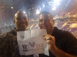 Steven attended Tim McGraw & Faith Hill Soul2Soul the World Tour 2018 on Jul 20th 2018 via VetTix 
