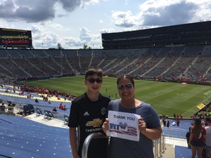 Charity attended Manchester United vs. Liverpool FC - International Champions Cup 2018 on Jul 28th 2018 via VetTix 