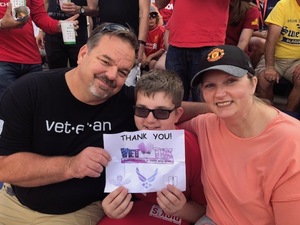 Ty attended Manchester United vs. Liverpool FC - International Champions Cup 2018 on Jul 28th 2018 via VetTix 