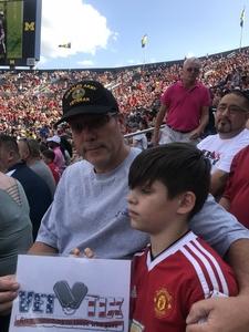 Raymond attended Manchester United vs. Liverpool FC - International Champions Cup 2018 on Jul 28th 2018 via VetTix 