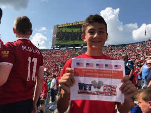 Joe attended Manchester United vs. Liverpool FC - International Champions Cup 2018 on Jul 28th 2018 via VetTix 