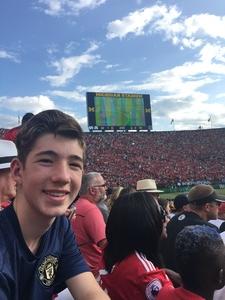 Charles attended Manchester United vs. Liverpool FC - International Champions Cup 2018 on Jul 28th 2018 via VetTix 