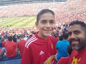 Miguel attended Manchester United vs. Liverpool FC - International Champions Cup 2018 on Jul 28th 2018 via VetTix 