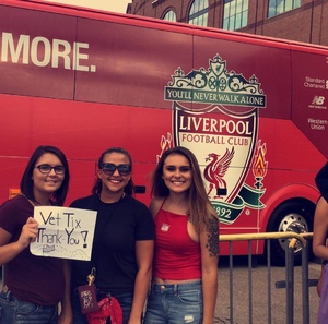 Timothy attended Manchester United vs. Liverpool FC - International Champions Cup 2018 on Jul 28th 2018 via VetTix 