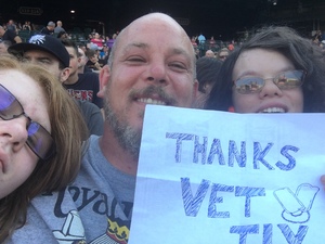James attended Def Leppard and Journey Live in Concert on Jul 13th 2018 via VetTix 