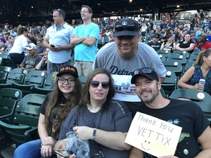 Thomas attended Def Leppard and Journey Live in Concert on Jul 13th 2018 via VetTix 