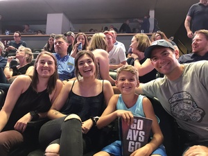 The Brown Family attended Counting Crows With Special Guest +live+: 25 Years and Counting on Jul 18th 2018 via VetTix 