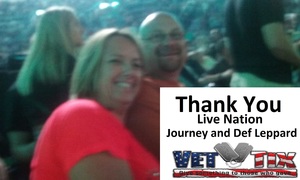 Jonathan attended Journey and Def Leppard - Live in Concert on Jul 18th 2018 via VetTix 