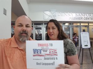 Carl attended Journey and Def Leppard - Live in Concert on Jul 18th 2018 via VetTix 