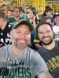 Shawn attended Green Bay Packers vs. Pittsburgh Steelers - NFL Preseason on Aug 16th 2018 via VetTix 