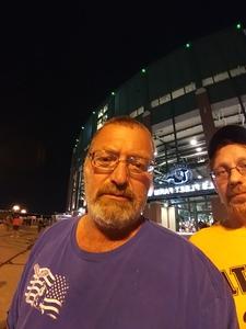 Pat attended Green Bay Packers vs. Pittsburgh Steelers - NFL Preseason on Aug 16th 2018 via VetTix 