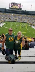 Francis attended Green Bay Packers vs. Pittsburgh Steelers - NFL Preseason on Aug 16th 2018 via VetTix 