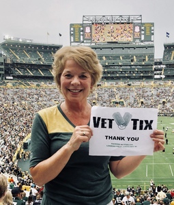 Sandy attended Green Bay Packers vs. Pittsburgh Steelers - NFL Preseason on Aug 16th 2018 via VetTix 