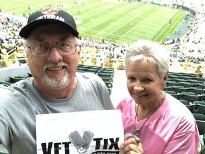 KEN attended Green Bay Packers vs. Pittsburgh Steelers - NFL Preseason on Aug 16th 2018 via VetTix 