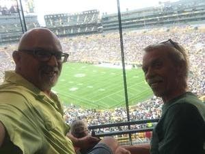 tim attended Green Bay Packers vs. Pittsburgh Steelers - NFL Preseason on Aug 16th 2018 via VetTix 