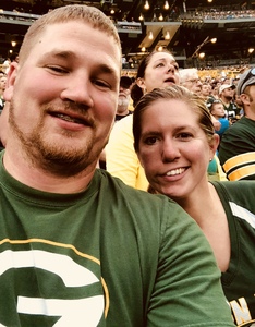Zachery attended Green Bay Packers vs. Pittsburgh Steelers - NFL Preseason on Aug 16th 2018 via VetTix 