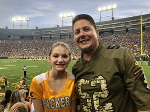 David attended Green Bay Packers vs. Pittsburgh Steelers - NFL Preseason on Aug 16th 2018 via VetTix 