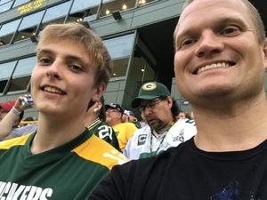 jonathan attended Green Bay Packers vs. Pittsburgh Steelers - NFL Preseason on Aug 16th 2018 via VetTix 